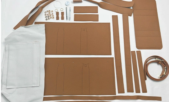DIY Leather Kit-material