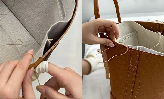 DIY Leather Kit-Stiching