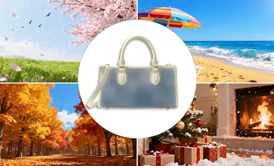 Horizontal Tote Bag and seansonal