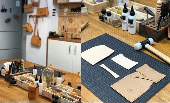 DIY Leather Kit-Work scenario
