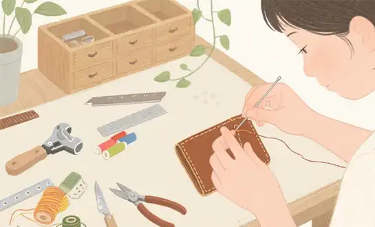 DIY Leather Kit Healing style