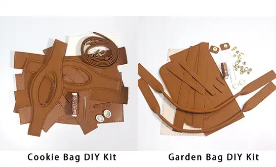 Cookie bag and Garden bag leather goods
