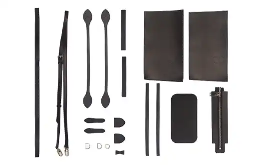 Small Tote Bag DIY Kit-flattened view Small Tote Bag DIY Kit-flattened view