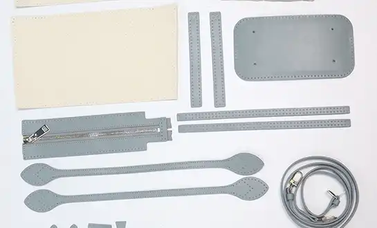 Small Tote Bag DIY Kit-leather Small Tote Bag DIY Kit-leather