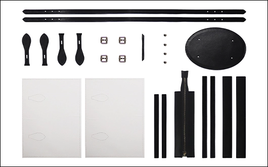 DIY kit for the patchwork shoulder bag