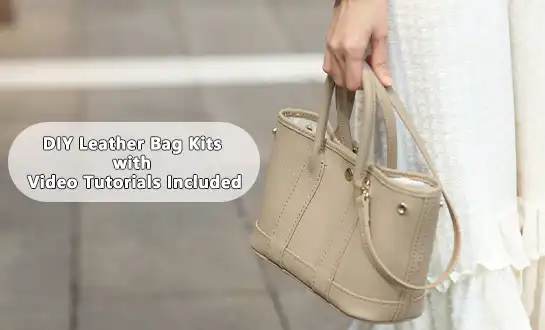 DIY Leather Bag Kits with Video Tutorials Included