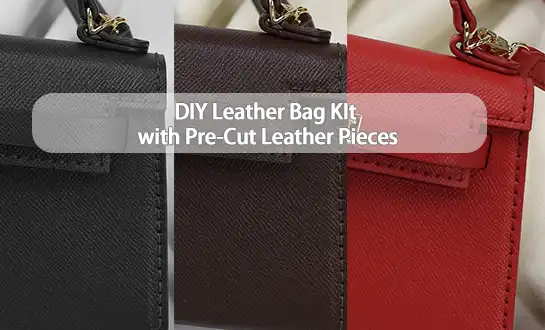 DIY Leather Bag Kits with Pre-Cut Leather Pieces